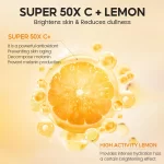 VIBRANT GLAMOUR Vitamin C Sunscreen Serum SPF 50+ PA+++ - 30g - Image 6