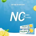 Dabur Herbal Whitening Salt & Lemon Toothpaste With Tooth Brush Free - 150g - Image 7