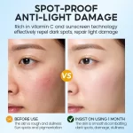 VIBRANT GLAMOUR Vitamin C Sunscreen Serum SPF 50+ PA+++ - 30g - Image 8