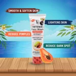 YC Whitening Papaya Extract Face Wash - 100ml - Image 3