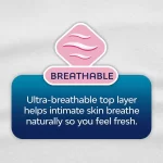 Nana Goodnight Ultra Thin Large Sanitary Pads With Wings - 8 Pads - Image 6