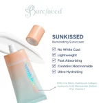 Barefaced Sunkissed Illuminating Sunscreen SPF50+ PA+++ 50g - Image 2