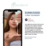 Barefaced Sunkissed Illuminating Sunscreen SPF50+ PA+++ 50g - Image 6