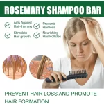 EELHOE Rosemary Shampoo Bar Promote Hair Growth - 60g - Image 5