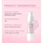 Lunoon Sakura Gluta Brightening Underarm Cream - 30g - Image 3