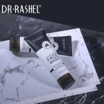 Dr.Rashel Black Charcoal Purifying Face Wash - 100g - Image 4