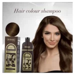 Dr.Rashel Collagen And Argan Oil Hair Color Shampoo Dark Brown - 400ml - Image 2