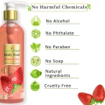 Earth Genix Body Wash Strawberry - 300ml - Image 5