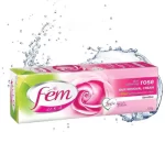 Fem USA Hair Removal Cream With Rose Soft & Moisturizing Skin - 120g
