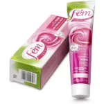 Fem USA Hair Removal Cream With Rose Soft & Moisturizing Skin - 120g - Image 2