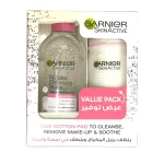 Garnier Skin Active Micellar Cleansing Water with Cotton Pad - 400ml Value Pack - Image 2