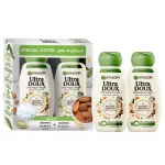 Garnier Ultra Doux Almond Milk Shampoo(1+1) 600ml+400ml