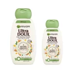 Garnier Ultra Doux Almond Milk Shampoo(1+1) 600ml+400ml - Image 3