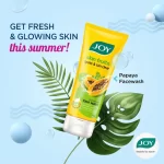 Joy Skin Fruits Spots & Tan Clear Papaya Face Wash - 100ml - Image 2