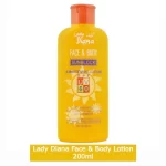 Lady Diana Face & Body Sunblock Whitening Lotion SPF 60 - 200ml