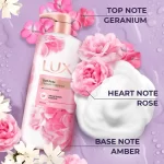 Lux Soft Rose Delicate Fragrance Body Wash - 500ml - Image 4