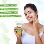 Mamaearth Ubtan Face Wash with Turmeric & Saffron for Tan Removal Brightens Skin - Image 4