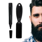 Men’s New Beard Filler Pen & Brush Kit - Dark Brown - Image 8