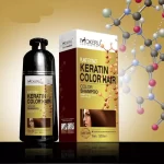 Mokeru Plant Extract Keratin Color Hair Shampoo - 500ml - Image 2