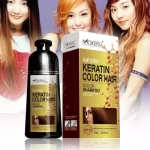 Mokeru Plant Extract Keratin Color Hair Shampoo - 500ml - Image 3
