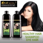 MOKERU Shampoo Noni Fruit Black Hair Dye - 500ml - Image 4