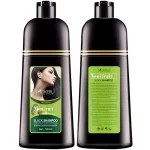 MOKERU Shampoo Noni Fruit Black Hair Dye - 500ml - Image 5