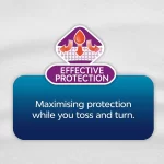 Nana Goodnight Ultra Thin Large Sanitary Pads With Wings - 8 Pads - Image 8