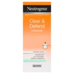 Neutrogena Clear & Defend Daily Moisturiser Oil Free - 50ml (Original)