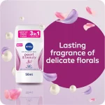Nivea Pearl & Beauty 3 In 1 Antiperspirant Stick – 50ml - Image 5