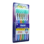 Oral-B Bacteria Fighter Cavity Defense Soft Assorted Toothbrush (Pack of 6) - Image 3