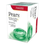 Pears Oil-Clear & Glow Soap Bars Value Pack - 4x125g