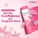 Pond's DreamFlower Fragrant Talc Powder - 20g - Image 7