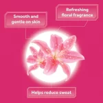 Ponds Dreamflower Fragrant Pink Lily Talcum Powder - 100 gm - Image 3