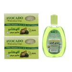 RDL Avocado Whitening Soap + Facial Cleanser Avocado Extract - 2Pcs × 135g + 250ml (Offer) - Image 3