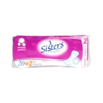 Sisters Panty Liner Cottony Comfort - 20 + 2 Liners