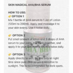 Skin Magical AHA- BHA Serum Whitening Smoothening Skin Glow Serum - Image 3