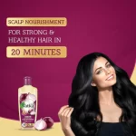 Vatika Naturals Onion Enriched Hair Oil - 300ml - Image 3