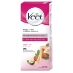 Veet Full Body Waxing Kit Normal Skin (20 strips)