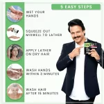 VIP Hair Colour Shampoo Black - 20ml - Image 4