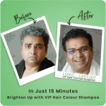 VIP Hair Colour Shampoo Black - 20ml - Image 6