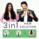 VIP Hair Colour Shampoo Black - 40ml - Image 4