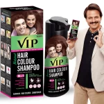 VIP Hair Colour Shampoo Brown - 180ml
