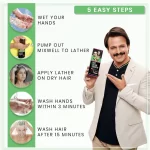 VIP Hair Colour Shampoo Brown - 180ml - Image 3