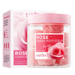 Sadoer rose candy body scrub - 140g