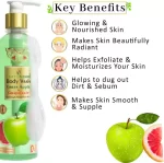Earthgenix green apple & grape fruit face wash - Image 2