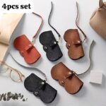 Glasses stylish case with 4 pcs different color