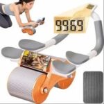 New double elbow support abdominal exercise roller wheel - Image 2