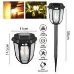Solar outdoor stand lamp