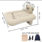 Inflatable bear car bed for todller - Image 2