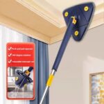 360 rotating tringular mop with powerful squeezing